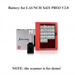 Battery Replacement for LAUNCH X431 PRO3 V2.0 Scan Tool